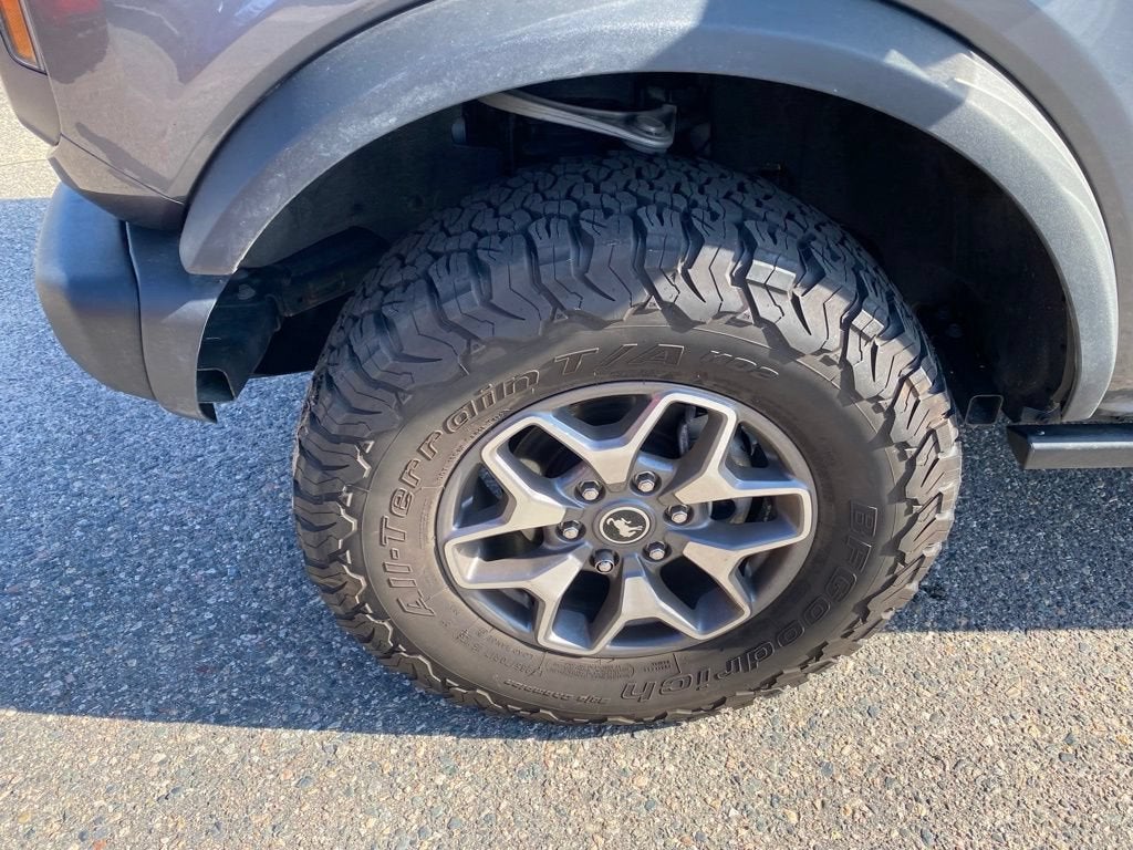 Used 2023 Ford Bronco 4-Door Badlands with VIN 1FMEE5DH5PLB54812 for sale in Grand Rapids, Minnesota
