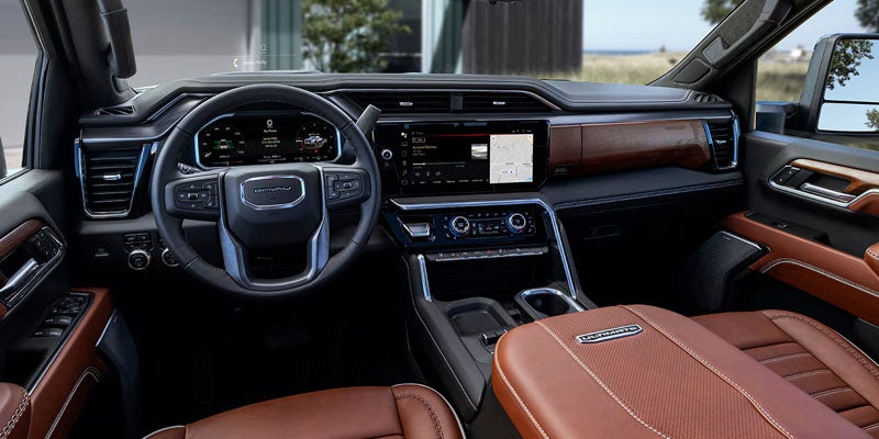 2026 GMC Sierra 3500HD interior