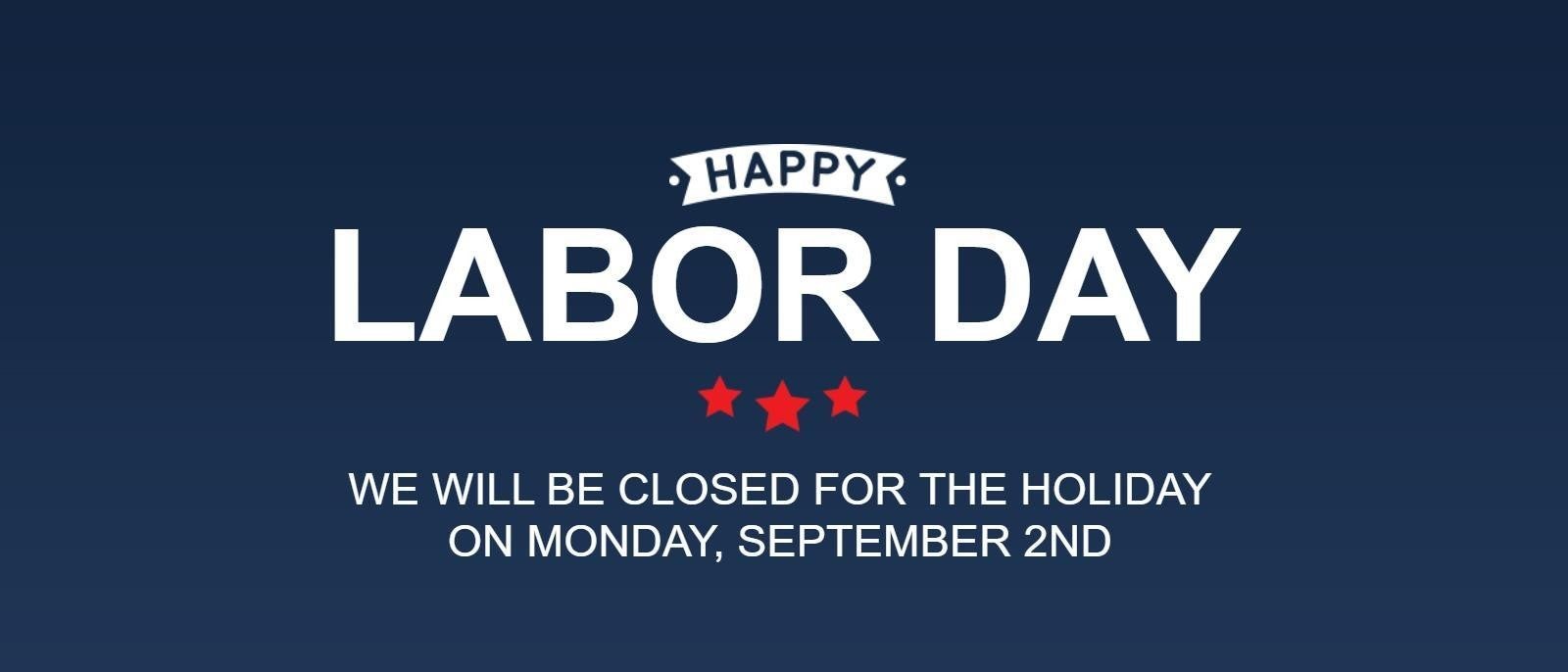 Labor day announcement at Grand Rapids GMC